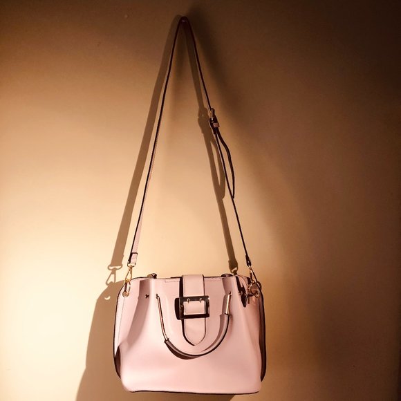 NWOT-Satchel & Crossbody light pink - matching set - Picture 2 of 10